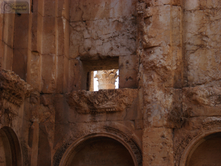 Temple of Bacchus in Baalbek